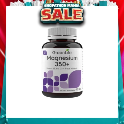 GREENLIFE - Magnesium 350+ Capsules 90s