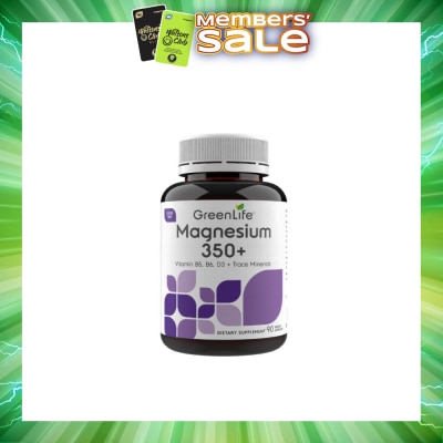 GREENLIFE - Magnesium 350+ Capsules 90s