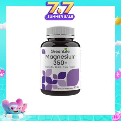 GREENLIFE - Magnesium 350+ Capsules 90s