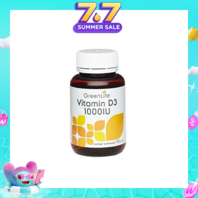 GREENLIFE - Vitamin D3 1000IU Softgel 90s