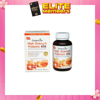 GREENLIFE High Strength Probiotic 85B Capsule (For Healthy Gut) 30s