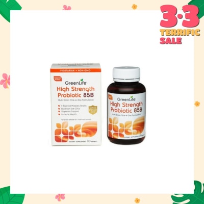 GREENLIFE High Strength Probiotic 85B Capsule (For Healthy Gut) 30s