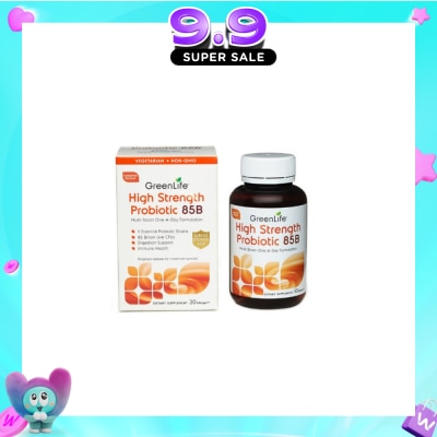 GREENLIFE - High Strength Probiotic 85B Capsule (For Healthy Gut) 30s image