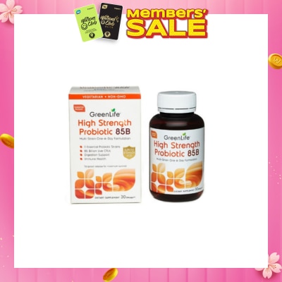 GREENLIFE High Strength Probiotic 85B Capsule (For Healthy Gut) 30s