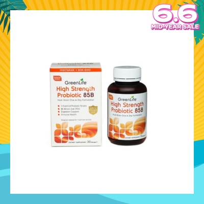 GREENLIFE High Strength Probiotic 85B Capsule (For Healthy Gut) 30s