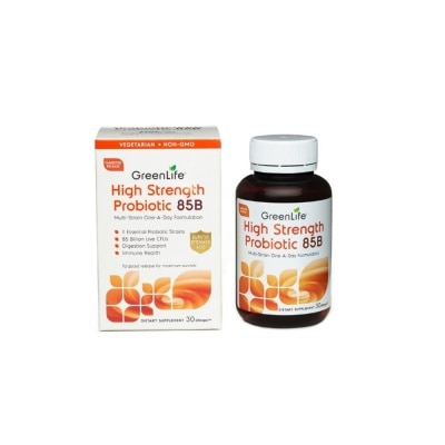 GREENLIFE High Strength Probiotic 85B Capsule (For Healthy Gut) 30s