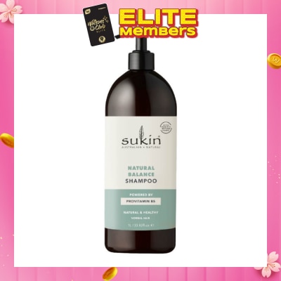 SUKIN Natural Balance Shampoo 1L
