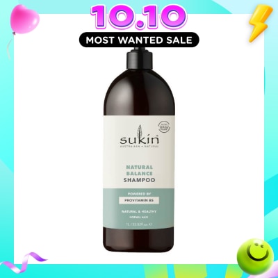 SUKIN Natural Balance Shampoo 1L image