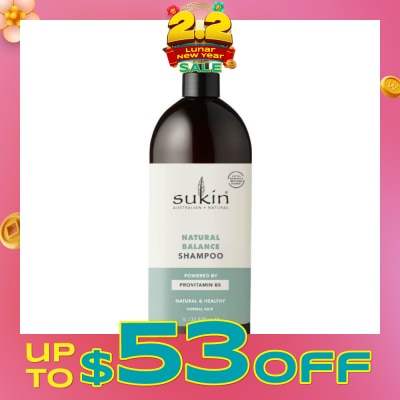 SUKIN Natural Balance Shampoo 1L