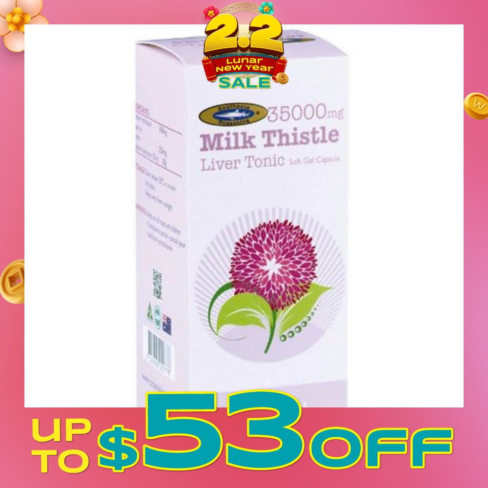 Southpole Ocean King Milk Thistle 35000mg Liver Tonic 90s