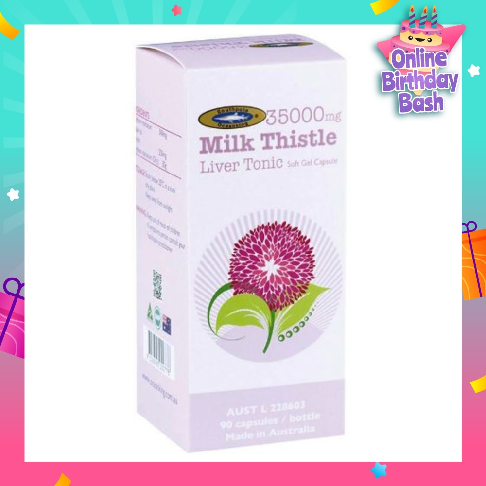 Southpole Ocean King Milk Thistle 35000mg Liver Tonic 90s