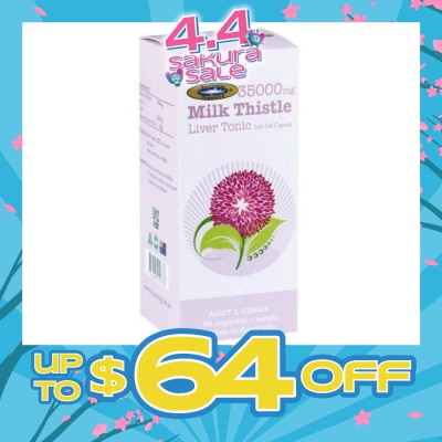 SOUTHPOLE OCEAN KING - Southpole Ocean King Milk Thistle 35000mg Liver Tonic 90s