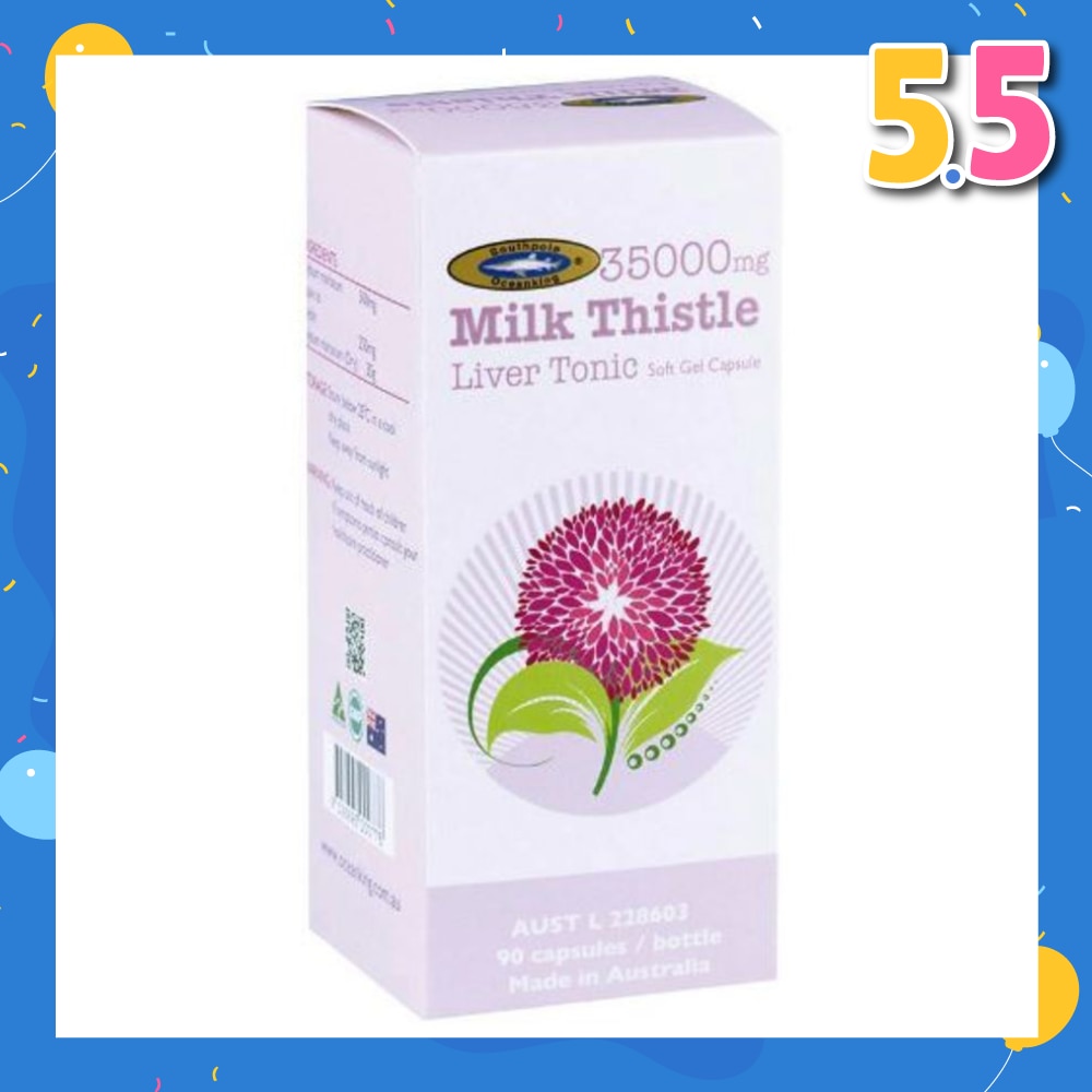 Southpole Ocean King Milk Thistle 35000mg Liver Tonic 90s