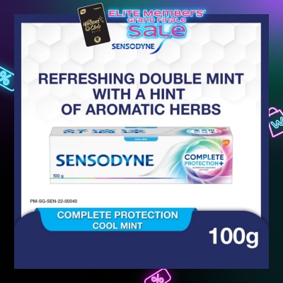 SENSODYNE Sensitive Teeth Oral Care Toothpaste Complete Protection Cool Mint (Dental Sensitivity Relief) 100g