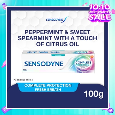 SENSODYNE Sensitive Teeth Oral Care Toothpaste Complete Protection Fresh Breath (Dental Sensitivity Relief) 100g