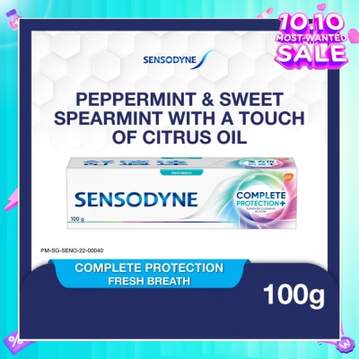 SENSODYNE Sensitive Teeth Oral Care Toothpaste Complete Protection Fresh Breath (Dental Sensitivity Relief) 100g