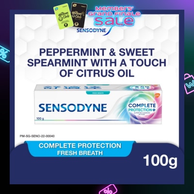 SENSODYNE Sensitive Teeth Oral Care Toothpaste Complete Protection Fresh Breath (Dental Sensitivity Relief) 100g