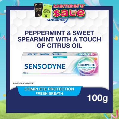 SENSODYNE - Sensitive Teeth Oral Care Toothpaste Complete Protection Fresh Breath (Dental Sensitivity Relief) 100g
