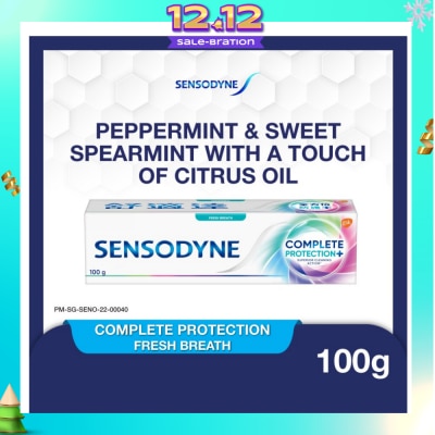 SENSODYNE Sensitive Teeth Oral Care Toothpaste Complete Protection Fresh Breath (Dental Sensitivity Relief) 100g