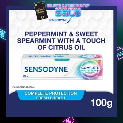 SENSODYNE Sensitive Teeth Oral Care Toothpaste Complete Protection Fresh Breath (Dental Sensitivity Relief) 100g