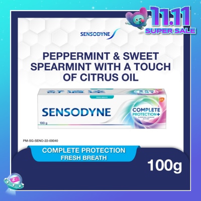 SENSODYNE Sensitive Teeth Oral Care Toothpaste Complete Protection Fresh Breath (Dental Sensitivity Relief) 100g