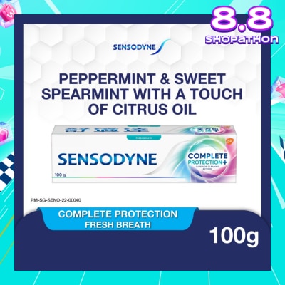 SENSODYNE Sensitive Teeth Oral Care Toothpaste Complete Protection Fresh Breath (Dental Sensitivity Relief) 100g