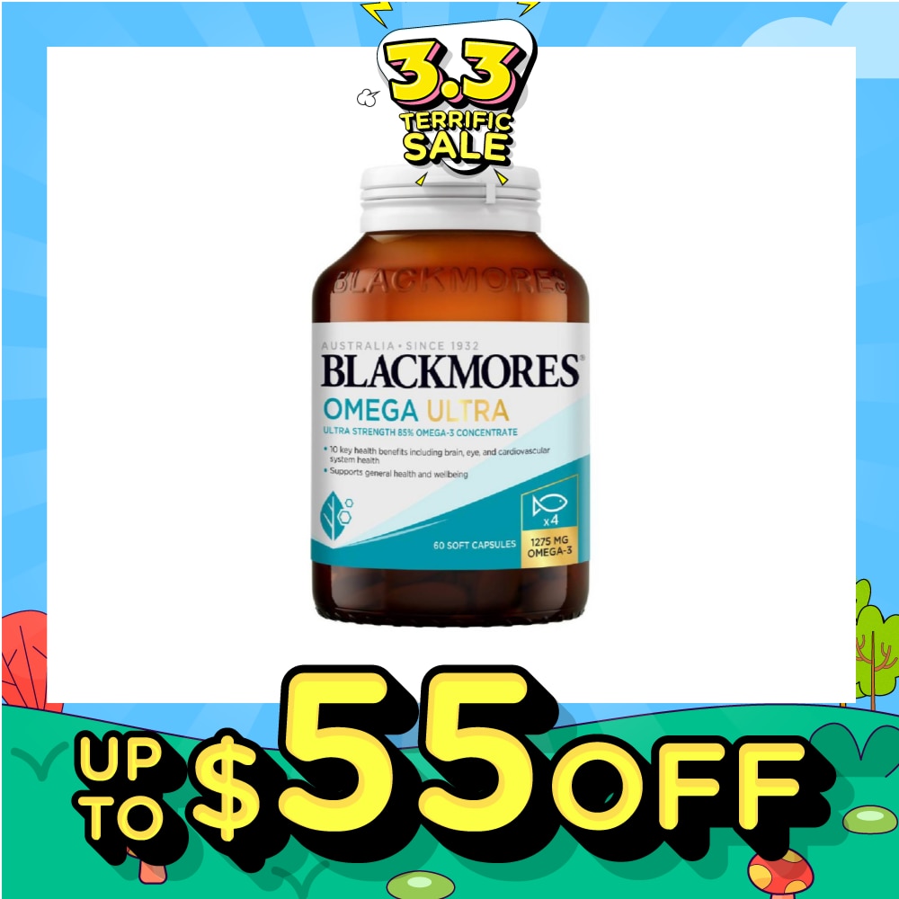 Ultra Strength 4x Omega Fish Oil Capsule 60s