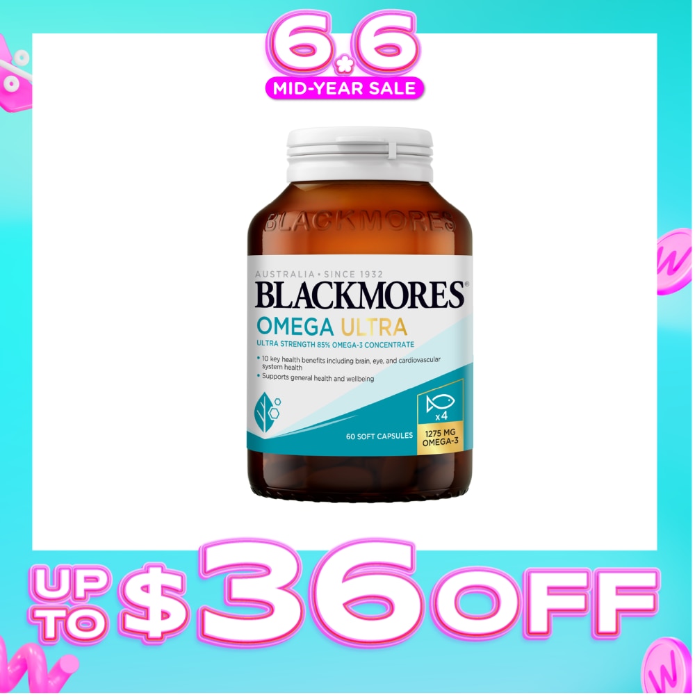 Ultra Strength 4x Omega Fish Oil Capsule 60s