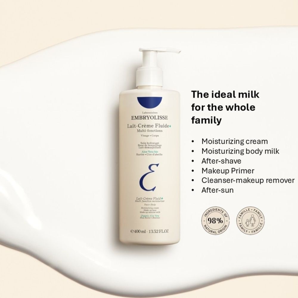 Multi-Function Moisturizer Fluid+ Organic Aloe Vera 400ml