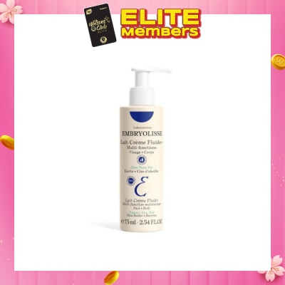 EMBRYOLISSE Multi-Function Moisturizer Fluid+ Organic Aloe Vera 75ml