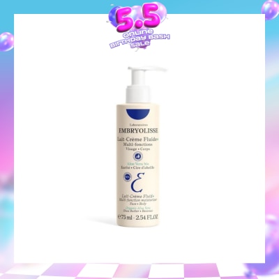 EMBRYOLISSE - Multi-Function Moisturizer Fluid+ Organic Aloe Vera 75ml (Expiry: Feb`2027)