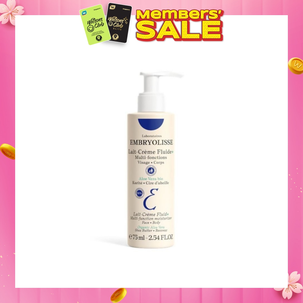 Multi-Function Moisturizer Fluid+ Organic Aloe Vera 75ml