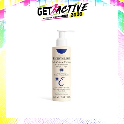 EMBRYOLISSE - Multi-Function Moisturizer Fluid+ Organic Aloe Vera 75ml (Expiry: Feb`2027) image