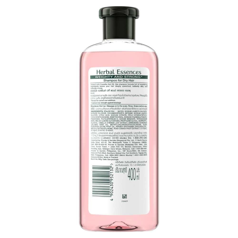 Weighty & Strong Shampoo Rosehip & Jojoba 400ml