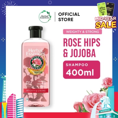 HERBAL ESSENCES Weighty & Strong Shampoo Rosehip & Jojoba 400ml