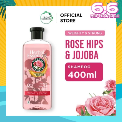 HERBAL ESSENCES Weighty & Strong Shampoo Rosehip & Jojoba 400ml