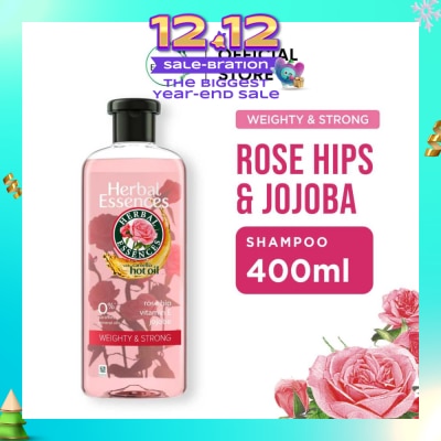 HERBAL ESSENCES Weighty & Strong Shampoo Rosehip & Jojoba 400ml