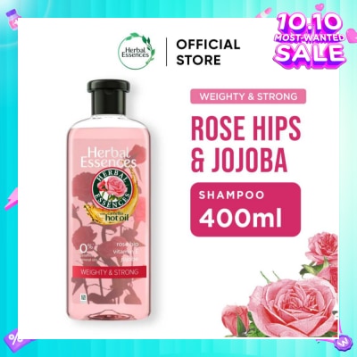 HERBAL ESSENCES Weighty & Strong Shampoo Rosehip & Jojoba 400ml