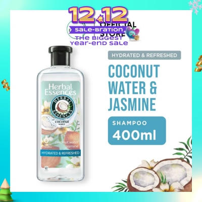 HERBAL ESSENCES Hydrated & Refreshed Shampoo Coconut Water & Jasmine 400ml