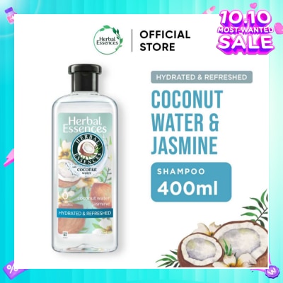 HERBAL ESSENCES Hydrated & Refreshed Shampoo Coconut Water & Jasmine 400ml
