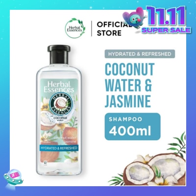 HERBAL ESSENCES Hydrated & Refreshed Shampoo Coconut Water & Jasmine 400ml