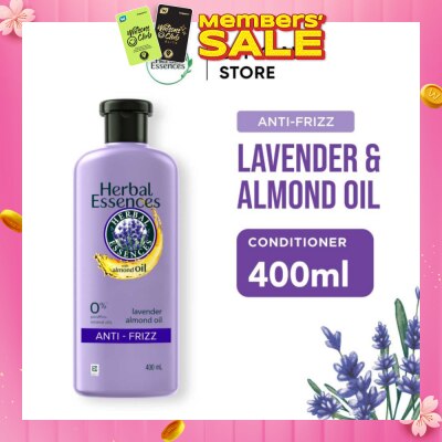 HERBAL ESSENCES Anti-Frizz Conditioner Lavender & Almond Oil 400ml