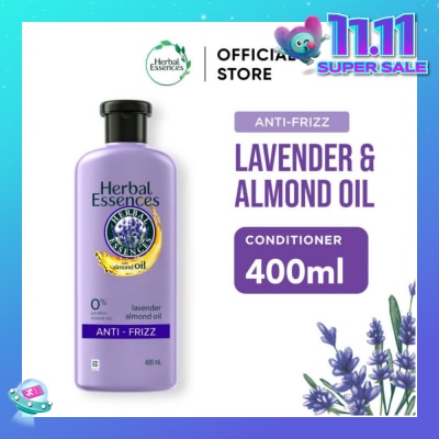 HERBAL ESSENCES Anti-Frizz Conditioner Lavender & Almond Oil 400ml