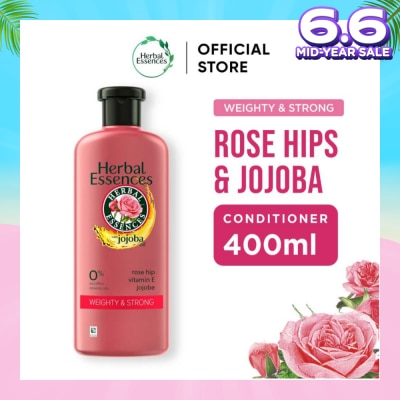 HERBAL ESSENCES Weighty & Strong Conditioner Rosehip & Jojoba 400ml
