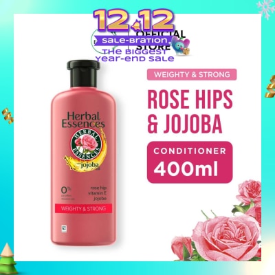 HERBAL ESSENCES Weighty & Strong Conditioner Rosehip & Jojoba 400ml