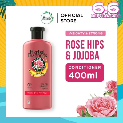 HERBAL ESSENCES Weighty & Strong Conditioner Rosehip & Jojoba 400ml