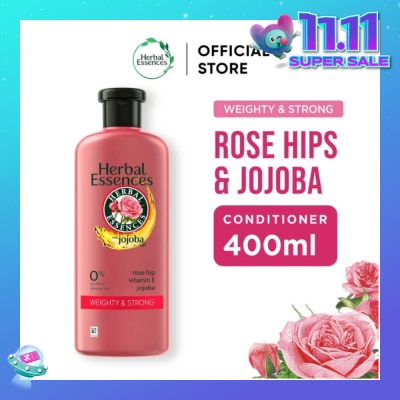 HERBAL ESSENCES Weighty & Strong Conditioner Rosehip & Jojoba 400ml