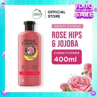 HERBAL ESSENCES Weighty & Strong Conditioner Rosehip & Jojoba 400ml