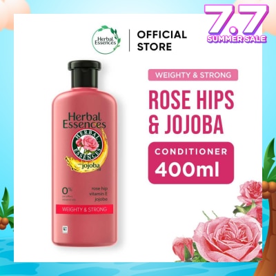 HERBAL ESSENCES Weighty & Strong Conditioner Rosehip & Jojoba 400ml