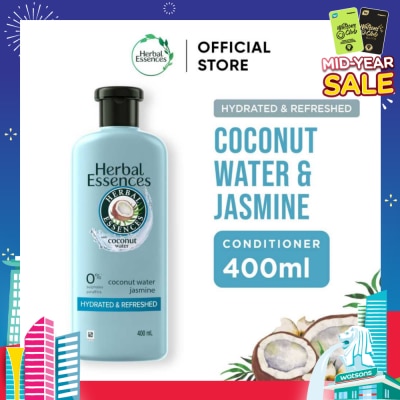 HERBAL ESSENCES Hydrated & Refreshed Conditioner Coconut Water & Jasmine 400ml